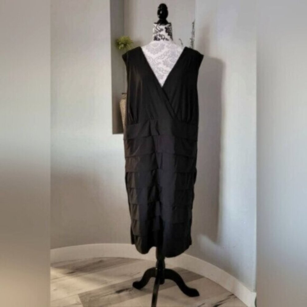 Penningtons Black Dress Size 3X